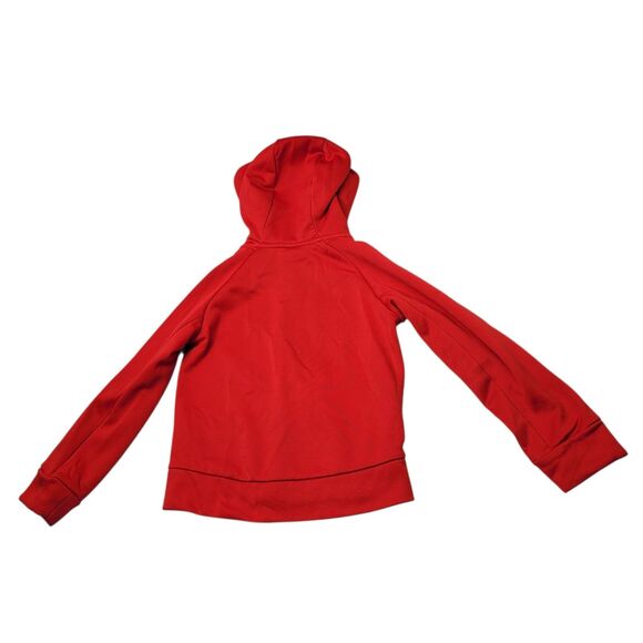 NIKE Kids Jacket Dri-Fit Long Sleeves Full-Zip Hooded Red Size 4/XS Pre-Own - Picture 2 of 11